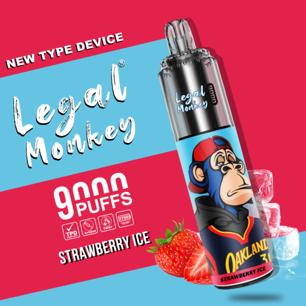 LEGAL MONKEY TPD9000 PUFFS - Image 3