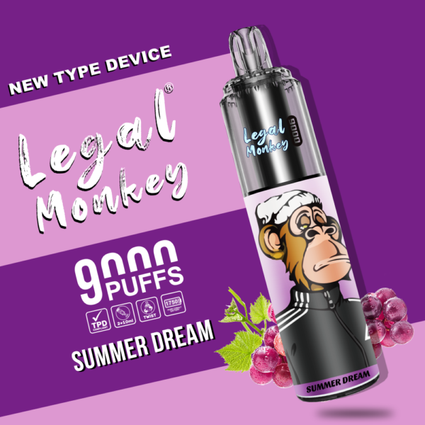 LEGAL MONKEY TPD9000 PUFFS - Image 6