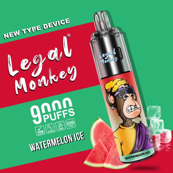 LEGAL MONKEY TPD9000 PUFFS - Image 4