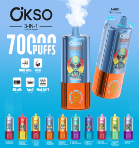 OKSO 3in1 70K Puffs 70000 Features disposable