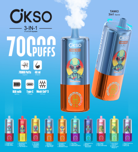 OKSO 3in1 70K Puffs 70000 Features disposable