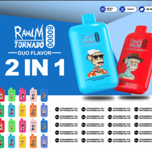 RAHDM TORNADO DUO FLAVOUR 80kpuffs