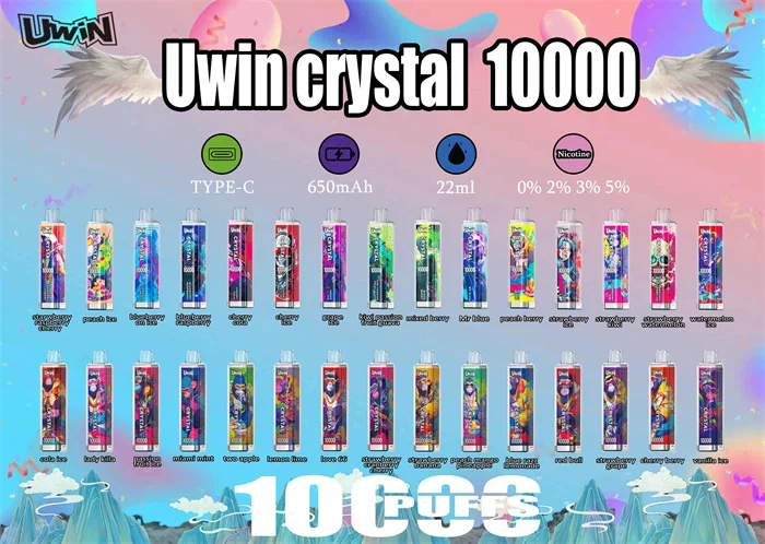 Uwin Crystal 10000 Puffs 10K Disposable Vape - Image 3