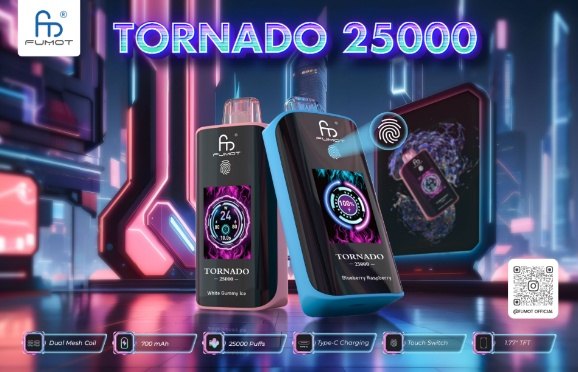 Fumot Tornado 25000 disposable vape wholesale product image