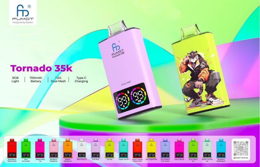 Fumot Tornado 35K disposable vape wholesale product image