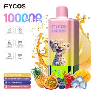 FYCOS 4 IN 1 100K disposable vape wholesale official product image