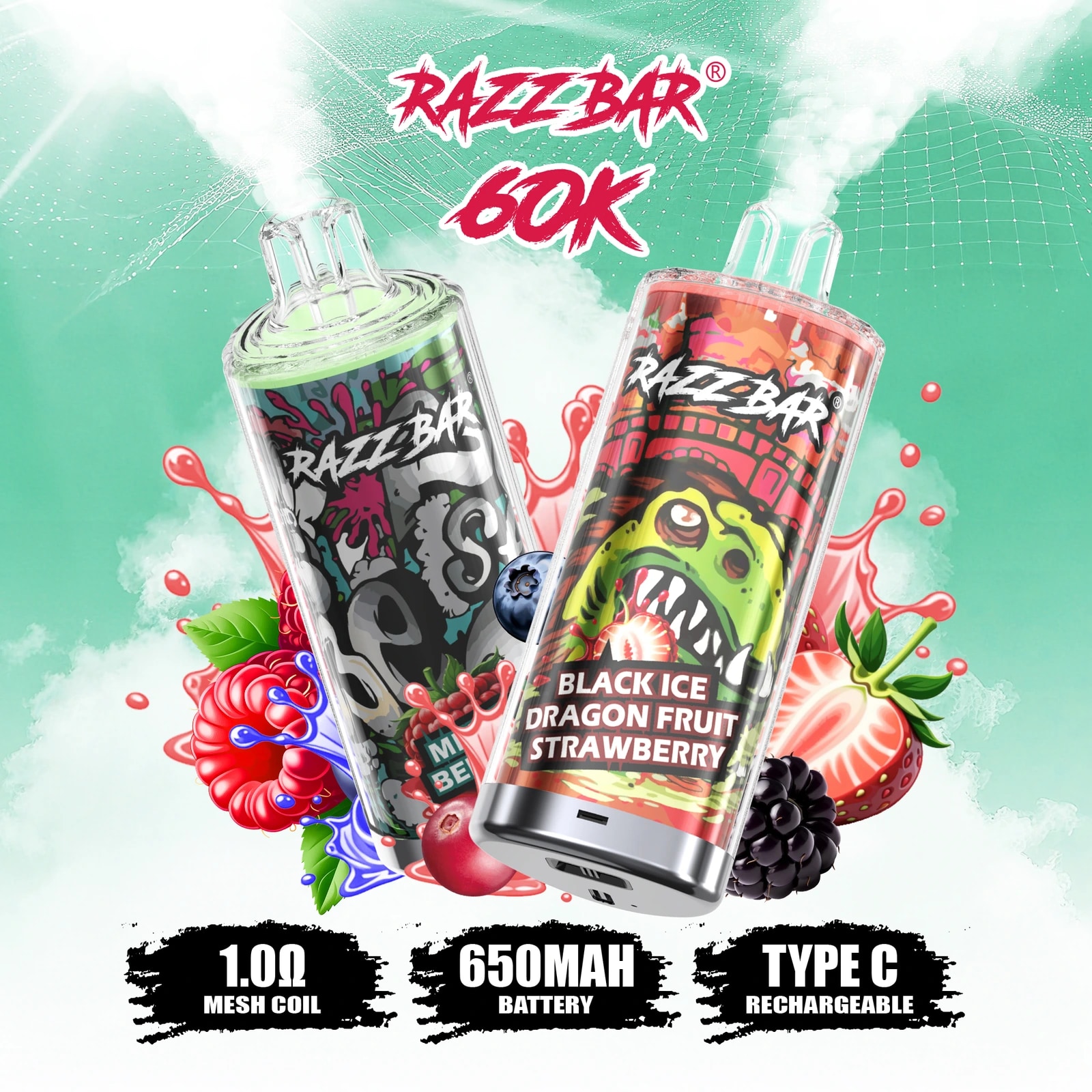 RAZZ BAR 60000 disposable vape wholesale product image