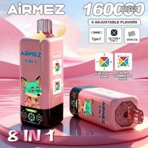 AIRMEZ FOX 6 in 1 140K disposable vape wholesale product image